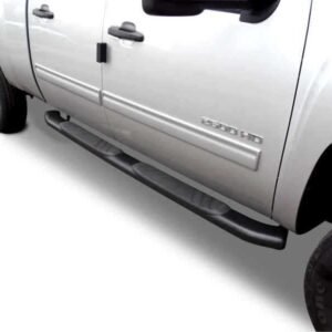 Go Rhino 17-20 Ford F-250/F-350 SD 5in OE Xtreme Composite Complete Kit w/Sidesteps + Brkts