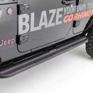 Go Rhino 18-20 Jeep Wrangler JL Dominator Extreme DS SideSteps Complete Kit w/SideStep + Brkts