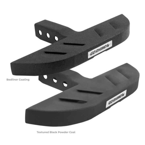 Go Rhino RB10 Slim Hitch Step - 18in. Long / Universal (Fits 2in. Receivers) - Bedliner Coating - Image 5