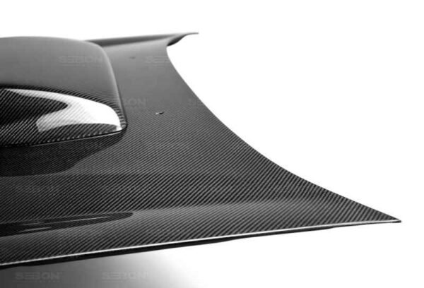 Seibon 02-03 Subaru WRX RC Carbon Fiber Hood - Image 5