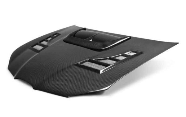 Seibon 06-07 Subaru WRX/STi CW Carbon Fiber Hood - Image 2
