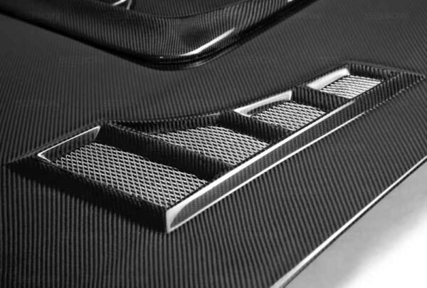 Seibon 06-07 Subaru WRX/STi CW Carbon Fiber Hood - Image 4