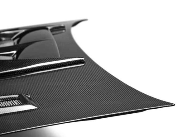 Seibon 06-07 Subaru WRX/STi CW Carbon Fiber Hood - Image 5