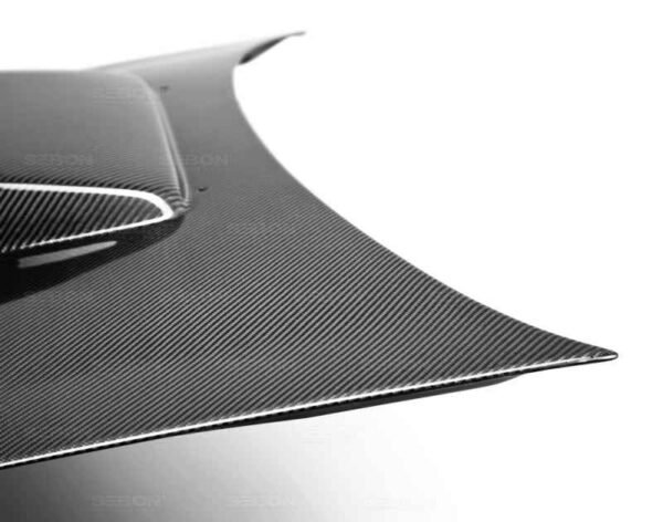 Seibon 06-07 Subaru WRX/STi CWII Carbon Fiber Hood - Image 6