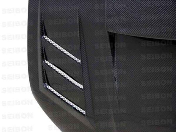 Seibon 06-07 Subaru WRX/STi CWII Carbon Fiber Hood - Image 7