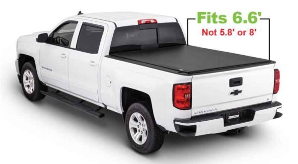 Tonno Pro 2021 Dodge RAM 1500 6.4ft Hard Fold Tonneau Cover - Image 5