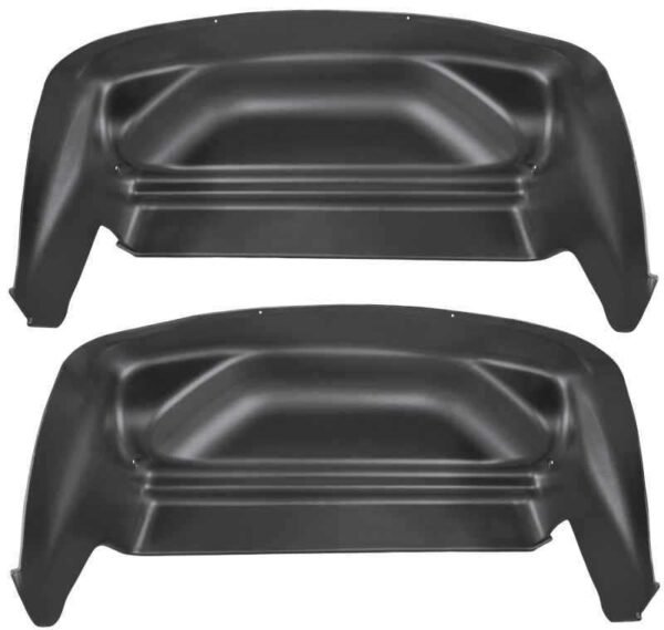 Husky Liners 07-13 Chevy/GMC Silverado/Sierra Black Rear Wheel Well Guards - Image 2