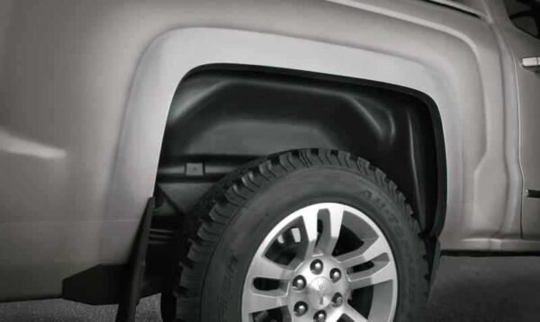 Husky Liners 07-13 Chevy/GMC Silverado/Sierra Black Rear Wheel Well Guards - Image 8