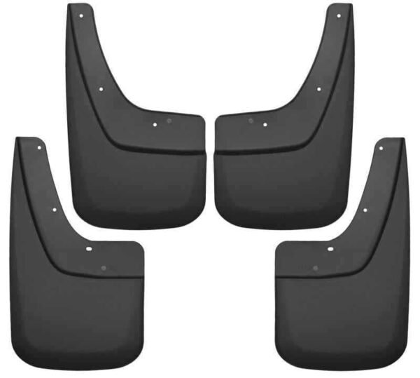 Husky Liners 14-17 GMC Sierra 1500 / 15-16 Sierra 2500 HD Front and Rear Mud Guards - Black - Image 2