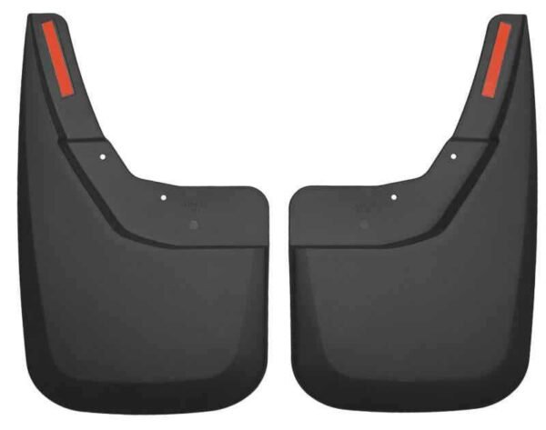 Husky Liners 14 Chevrolet Silverado 1500 Black Custom Mud Guards - Image 2