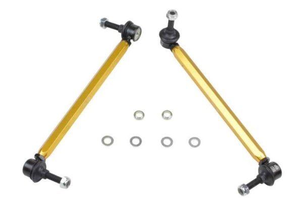 Whiteline 05+ BMW 1 Series/3/05-10/11 3 Series Front Swaybar - Link Assembly  H/Duty Adj Steel Bal - Image 3