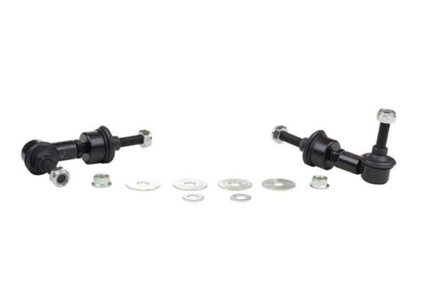 Whiteline 5/05+ Ford Focus / 04+ Mazda 3 BK Rear Swaybar Link Kit H/Duty Adj Steel Ball - Image 2