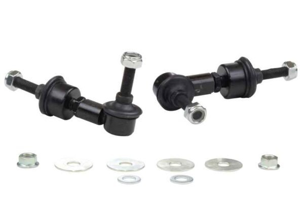 Whiteline 5/05+ Ford Focus / 04+ Mazda 3 BK Rear Swaybar Link Kit H/Duty Adj Steel Ball - Image 4