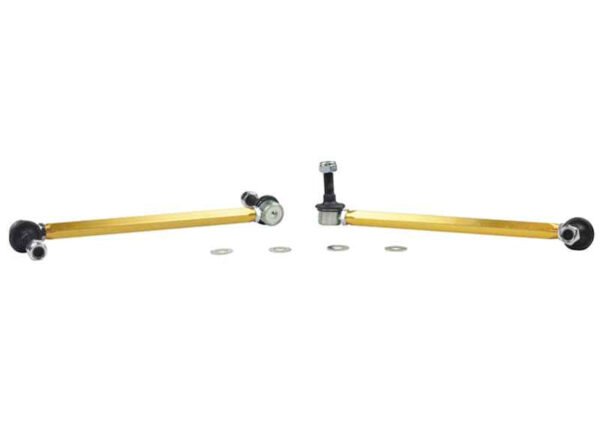 Whiteline 05-10 Chevy Cobalt/6/09+ Cruze/06-11 HHR Front Sway Bar - Link Assembly H/D Adj Steel Ball - Image 2