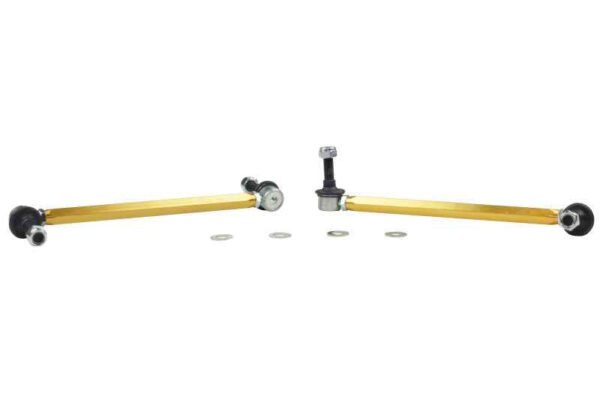 Whiteline 05-10 Chevy Cobalt/6/09+ Cruze/06-11 HHR Front Sway Bar - Link Assembly H/D Adj Steel Ball - Image 4