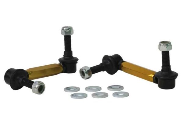 Whiteline 06-09 Toyota FJ Cruiser GSJ10 / 09+ GSJ15 Front Adjustable Heavy Duty Sway Bar Link Kit - Image 2