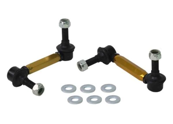 Whiteline 06-09 Toyota FJ Cruiser GSJ10 / 09+ GSJ15 Front Adjustable Heavy Duty Sway Bar Link Kit - Image 3
