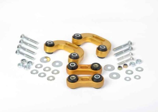 Whiteline 93-00 & 03-07 Subaru Impreza Non-Turbo Front&Rear Sway bar link conv kit - extra h/d alloy - Image 2