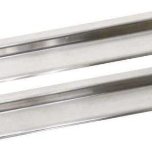Kentrol 07-18 Jeep Wrangler JK Entry Guards Pair 2 Door - Polished Silver