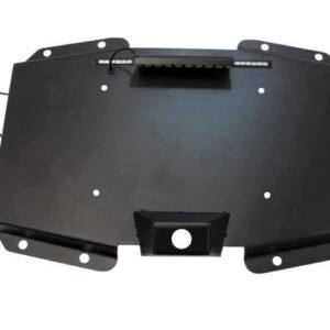 Kentrol 2018+ Jeep Wrangler JL Backside License Plate Mount Black