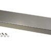 Kentrol 87-95 Jeep Wrangler YJ 410 Stainless Frame Cover - Polished Silver