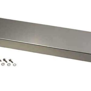 Kentrol 87-95 Jeep Wrangler YJ 410 Stainless Frame Cover - Polished Silver