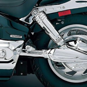 Kuryakyn Skull Horn Cover 17-Up With Waterfall Style Horn Chrome - 5730