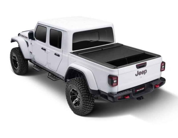 Roll-N-Lock 2020 Jeep Gladiator 5ft bed (w/ Trail Rail System) M-Series Retractable Tonneau Cover - Image 3