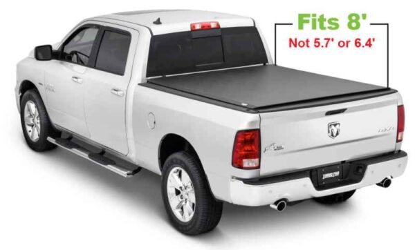 Tonno Pro 09-19 Dodge RAM 1500 8ft Fleetside Lo-Roll Tonneau Cover - Image 9