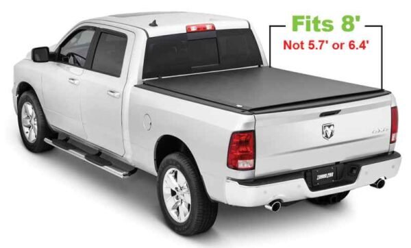 Tonno Pro 09-19 Dodge RAM 1500 8ft Fleetside Lo-Roll Tonneau Cover - Image 10