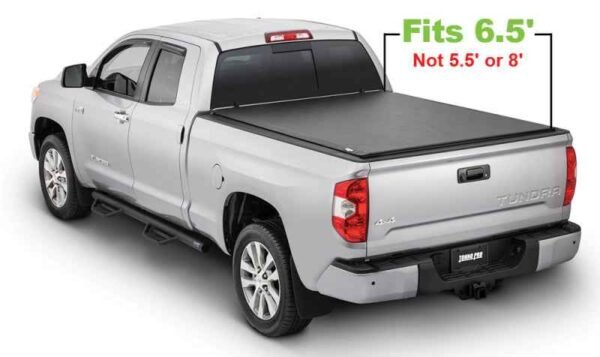 Tonno Pro 07-19 Toyota Tundra 6.5ft Fleetside Lo-Roll Tonneau Cover - Image 4