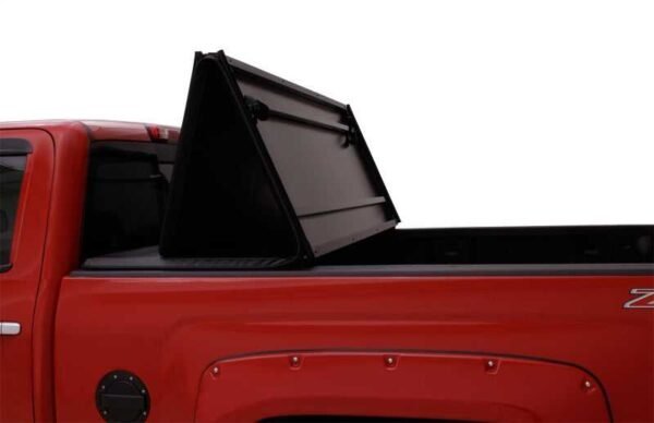 Lund 04-08 Ford F-150 Styleside (5.5ft. Bed) Hard Fold Tonneau Cover - Black - Image 8