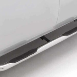 Lund 05-17 Nissan Frontier Crew Cab 3in. Round Bent SS Nerf Bars - Polished