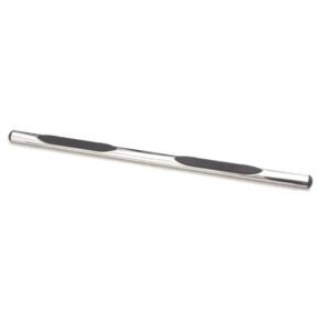 Lund 05-17 Nissan Frontier Crew Cab 4in. Oval Straight SS Nerf Bars - Polished