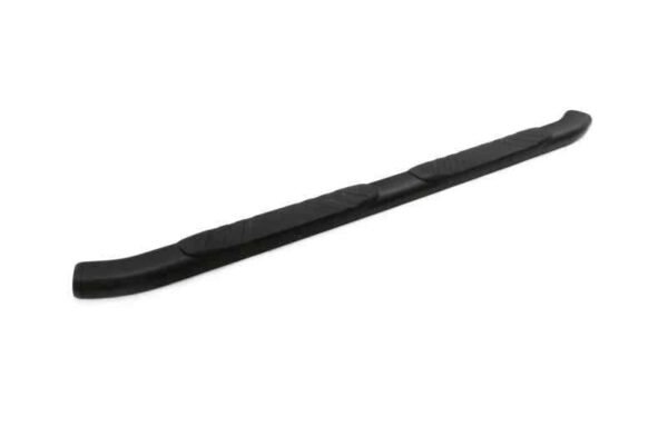 Lund 07-17 Chevy Silverado 1500 Ext. Cab (Excl. 11-17 Diesel Model) 5in. Oval Bent Nerf Bars - Black - Image 2