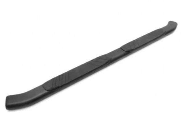 Lund 07-17 Chevy Silverado 1500 Ext. Cab (Excl. 11-17 Diesel Model) 5in. Oval Bent Nerf Bars - Black - Image 5
