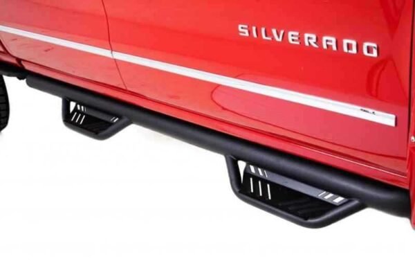 Lund 15-18 Ford F-150 SuperCrew Terrain HX Step Nerf Bars - Black - Image 3