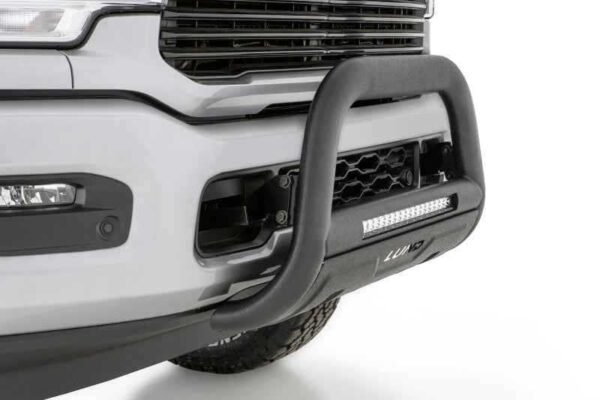 Lund 16-17 Toyota Tacoma Bull Bar w/Light & Wiring - Black - Image 2