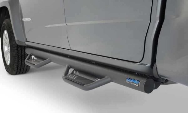 Lund 16-19 Toyota Tacoma Crew Cab Terrain HX Step Nerf Bars - Black - Image 2