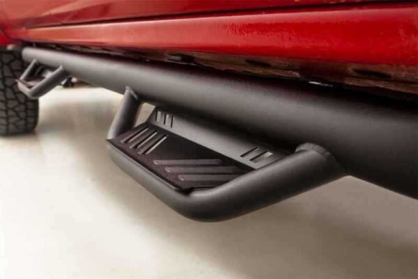 Lund 16-19 Toyota Tacoma Crew Cab Terrain HX Step Nerf Bars - Black - Image 3