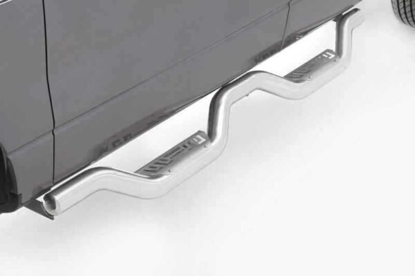 Lund 2019 Dodge Ram 1500 Crew Cab Latitude Nerf Bars - Polished - Image 4