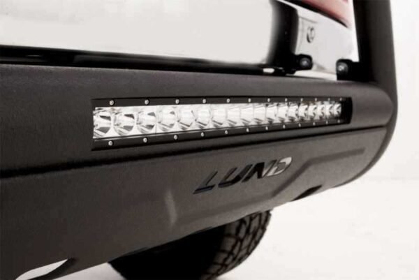Lund 2020 RAM 2500 Bull Bar w/Light & Wiring - Black - Image 3