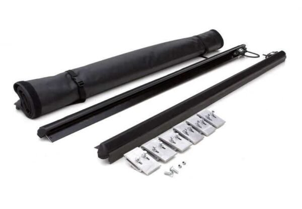 Lund 96-04 Dodge Dakota (6.5ft. Bed) Genesis Elite Roll Up Tonneau Cover - Black - Image 8