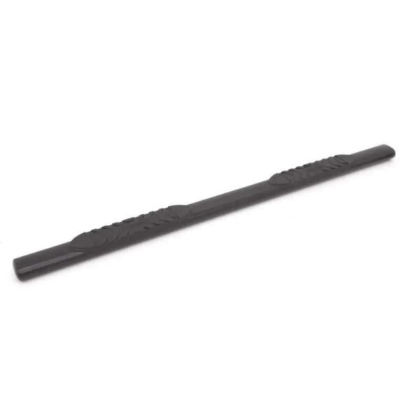 Lund 99-13 Chevy Silverado 1500 Std. Cab 5in. Oval Straight Steel Nerf Bars - Black - Image 4