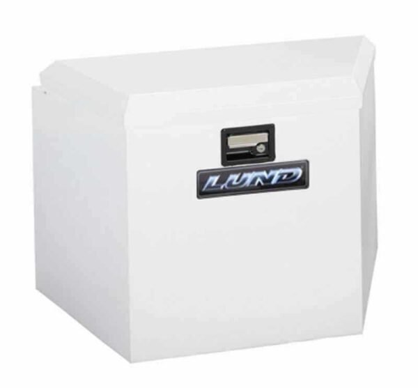 Lund Universal Alum Trailer Tongue Storage Box - White
