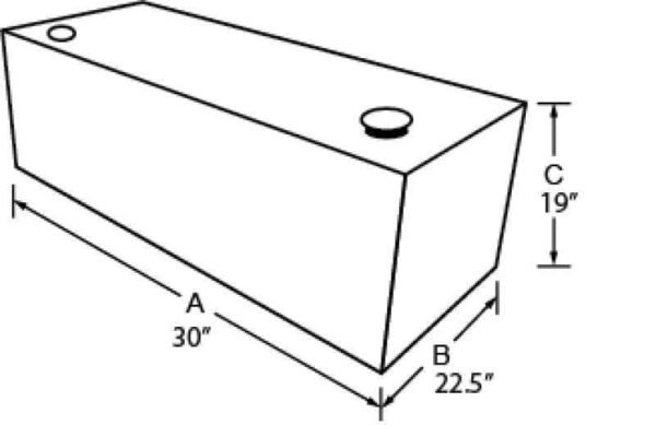 Lund Universal Aluminum Liquid Storage Tank - Black - Image 4