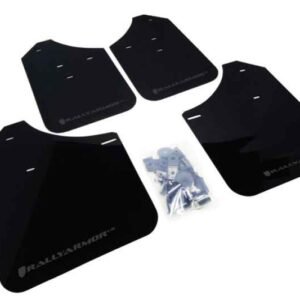 Rally Armor 02-07 Subaru WRX/STI/RS/2.5i (wagons req mod) UR Black Mud Flap w/ Grey Logo