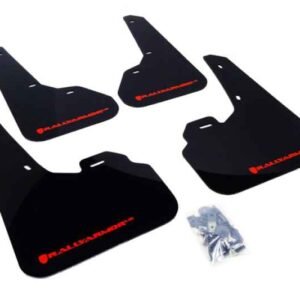 Rally Armor 2010+ Mazda3/Speed3 UR Black Mud Flap w/ Red Logo