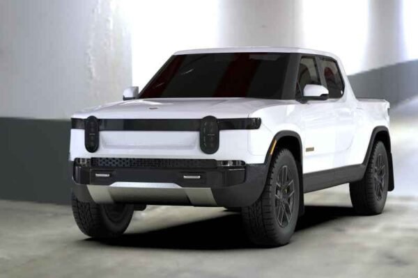 Rally Armor 2022 Rivian R1T Black UR Mud Flap w/ Red Logo - Image 3