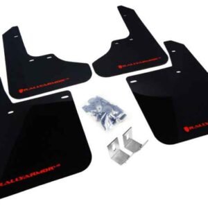 Rally Armor 1993-2001 Subaru Impreza UR Black Mud Flap w/ Red Logo